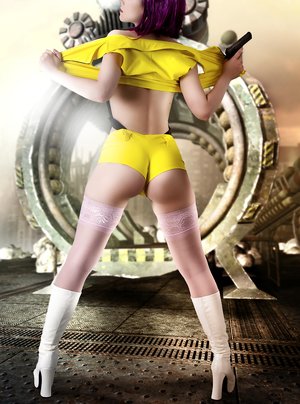 Cosplay Erotica pics collection featuring Cassie in sex with dildo scene