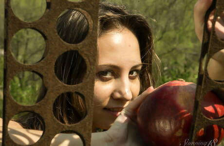 Stunning 18 invite you to explore xxx pics with Sandrine B has a nice form